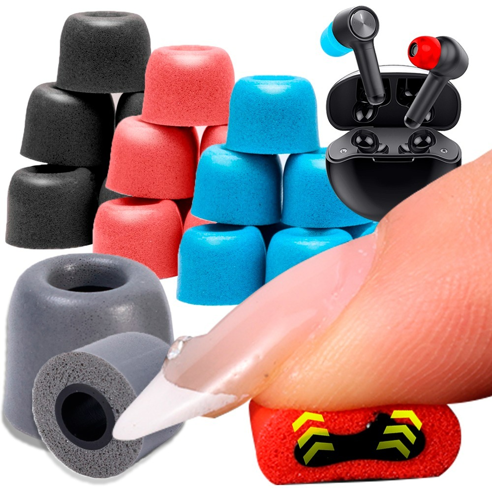 Earphone Foam Tip - 6-1 paires d'embouts d'écouteurs en mousse