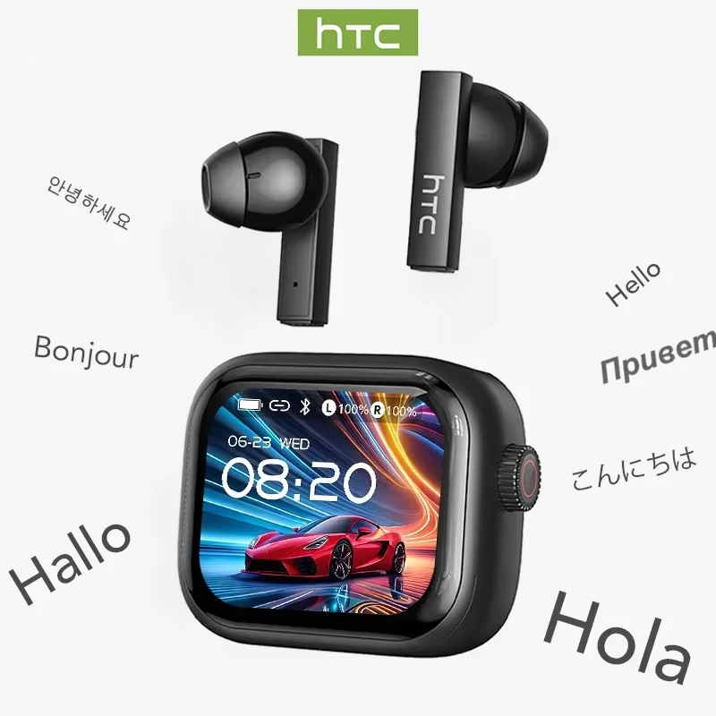 Wireless Earbuds Tws - [Écran Ultra HD] Écouteurs HTC NE40