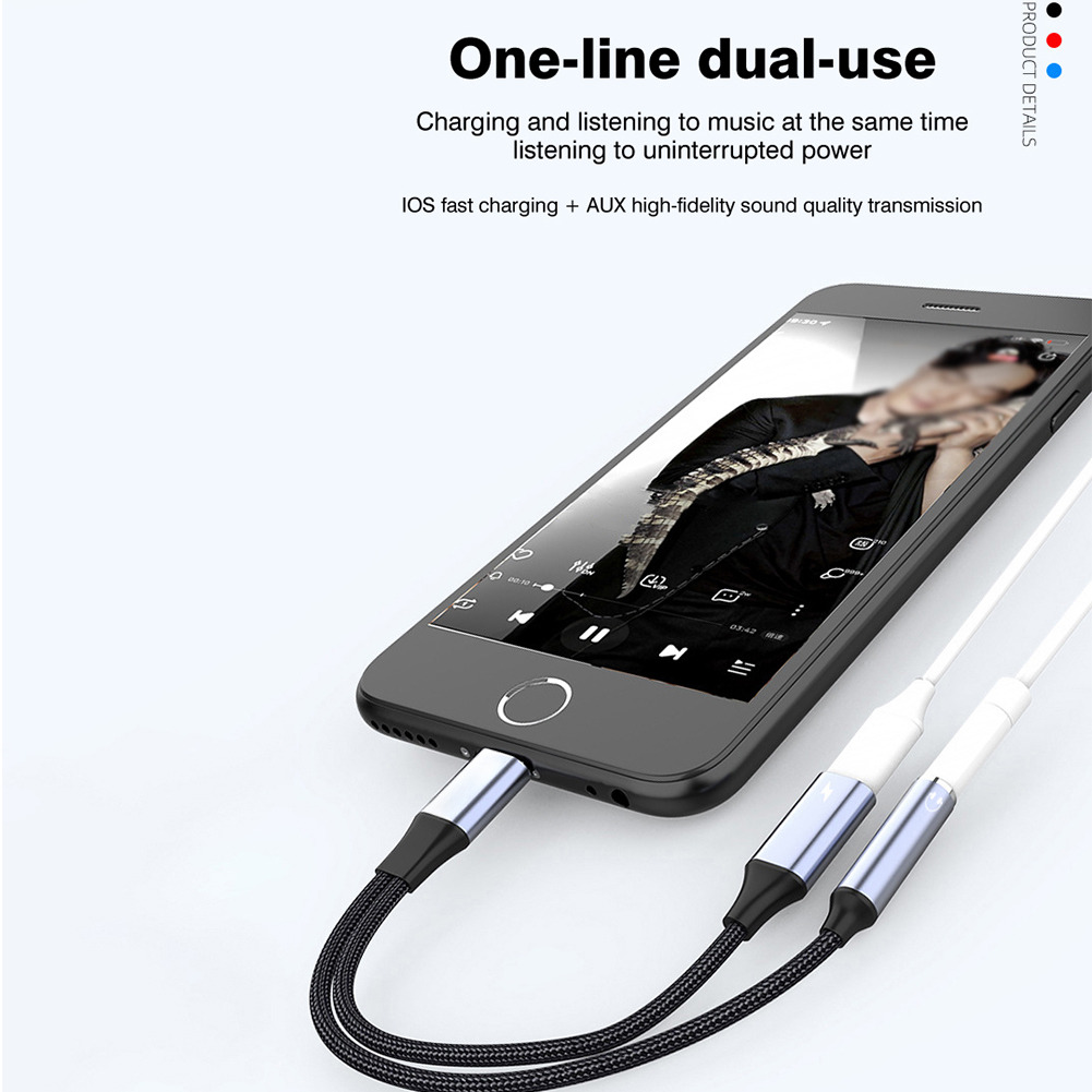 Adaptateur audio 2 en 1 Type C - Earphone Splitter Jack avis et prix