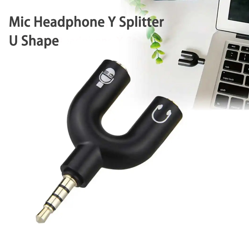 Adaptateur de microphone sépar - Earphone Splitter Jack avis et prix