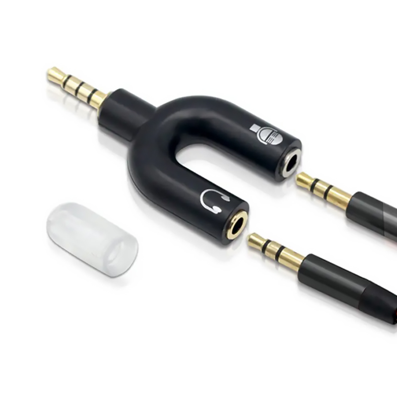 Adaptateur de microphone sépar - Earphone Splitter Jack avis et prix